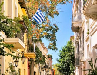 Kleurrijke wijken in Athene