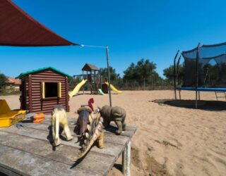 Speeltuin glamping Griekenland