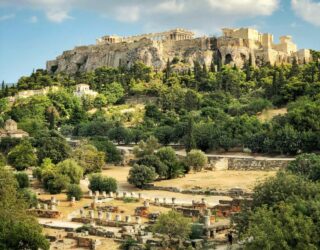 Akropolis in Athene