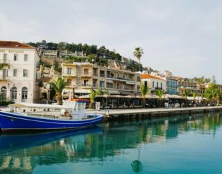 Kade in het charmante Nafplio