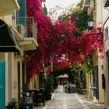 Schilderachtige straatjes in Nafplio