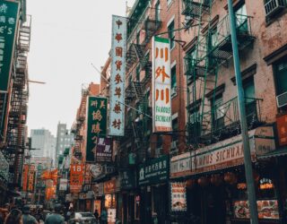 Chinatown in New York