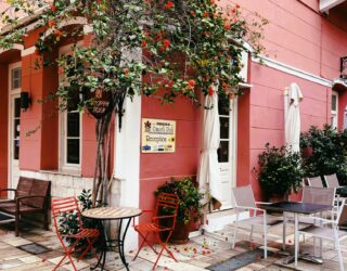 Kleurrijke gebouwen in Nafplio