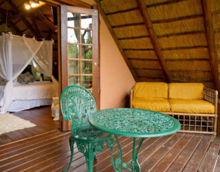 Kamer met terras hotel Blyde River Canyon