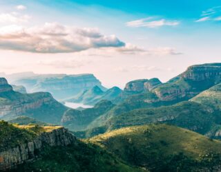 God's Window langs panoramaroute Zuid Afrika