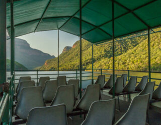 Geniet van een bootcruise in de Blyde Canyon