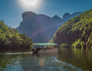 Bootcruise in de Blyde Canyon