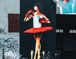 Street art in Brooklyn New York