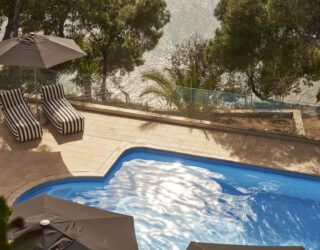 Hotel met zwembad in Poros Griekenland