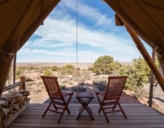 Luxueuze tenten with a view bij Canyonlands & Arches National Park