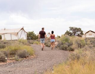 Glamping met de familie in Moab