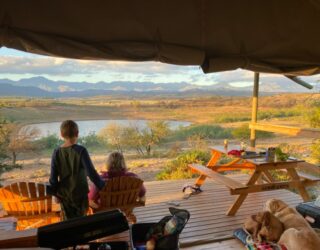 Glamping met kinderen in Oudtshoorn