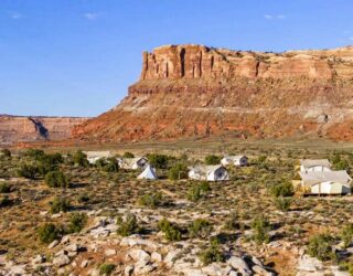 Glamping bij Arches National Park