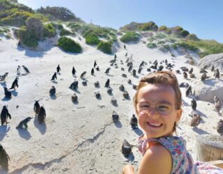 Kind bij Boulders Beach