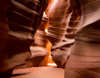 Wandelen in Antelope Canyon