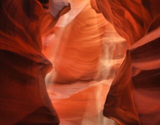 Zonlicht in Antelope Canyon