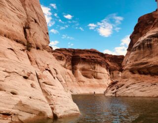 Varen op het prachtige Lake Powell West-USA