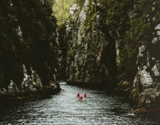 Kajakken in de ruige natuur van Tsitsikamma