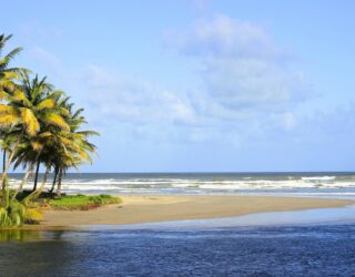 Strand bij Trinidad