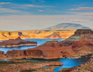 Prachtige Lake Powell in West-USA