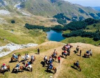 Paardrijden bij Durmitor