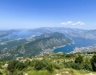 Panorama baai van Kotor