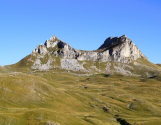 Gebergte in Durmitor National Park Montenegro