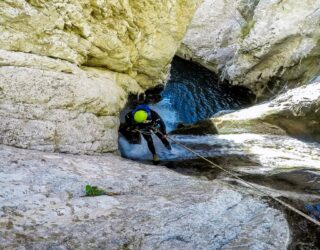 Canyoning in Nevidio canyon Montenegro