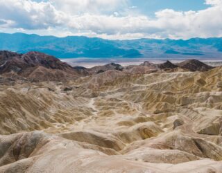 Zabriskie Point in Death Valley