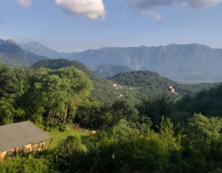 Familietent bij glamping Skadar