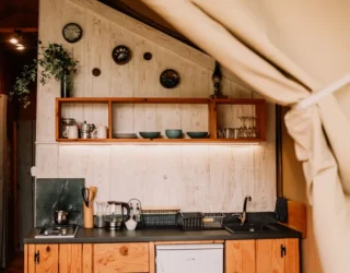 Kitchen glamping Skadar