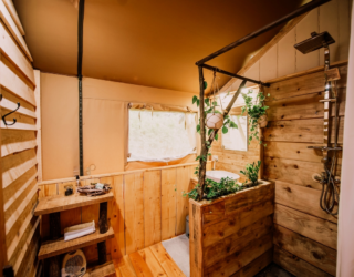 Badkamer glamping Skadar