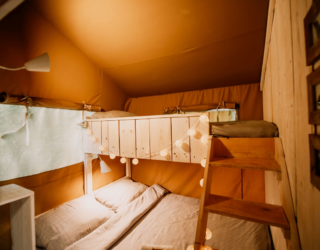 Slaapkamer glamping Skadar