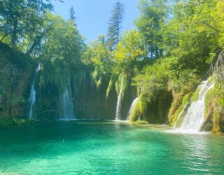 Watervallen in Plitvice National Park