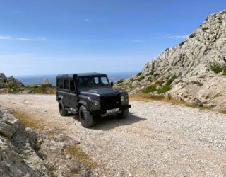 Met de jeep door het Velebit gebergte in Kroatië