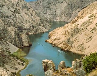 Velebit gebergte in Kroatië