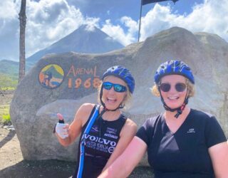 Met de mountainbike rond Arenal vulkaan in Costa Rica