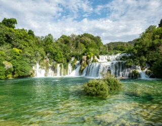 Wondere watervallen Krka National Park