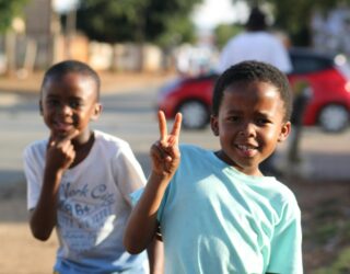 Kinderen in Soweto