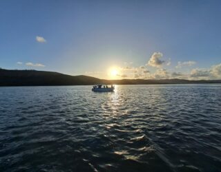 Genieten op de oesterboot in Knysna