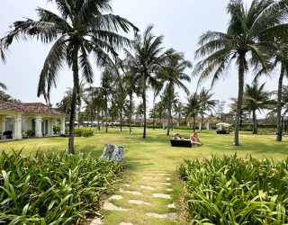 Strandhotel met prachtige tuin te Hoi An Vietnam