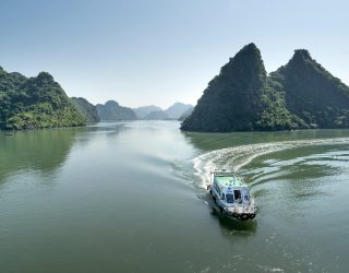 Vissersboot Halong Bay Vietnam
