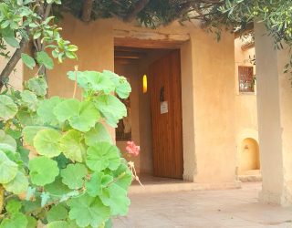 Kamer op de boerderij bij Takerkoust in Marokko
