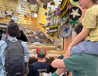 Marktkraampje in de Medina