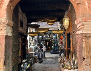 Steegje in het magische Medina