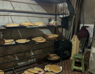 De typische lokale broodjes van Marrakech