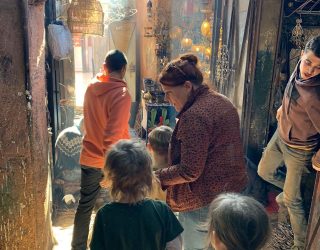 Steegjes verkennen in de Medina