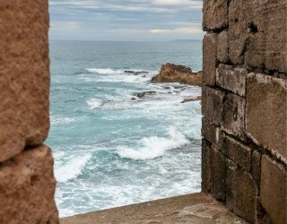 Uitzicht op zee in Essaouira