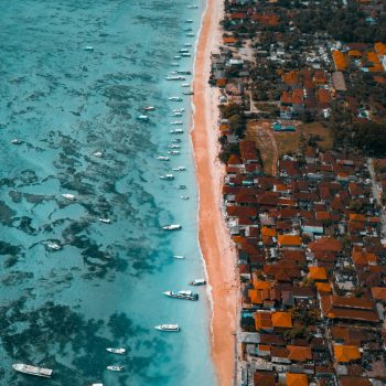 Aankomst in Nusa Lembongan