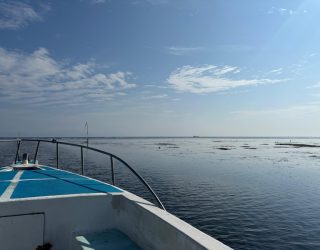 Privé boot in Lembongan